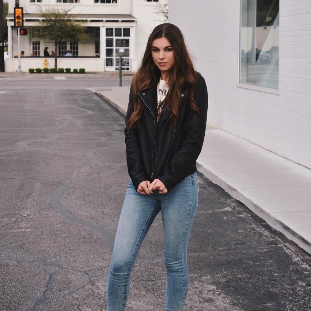 Hollister Leather Jacket